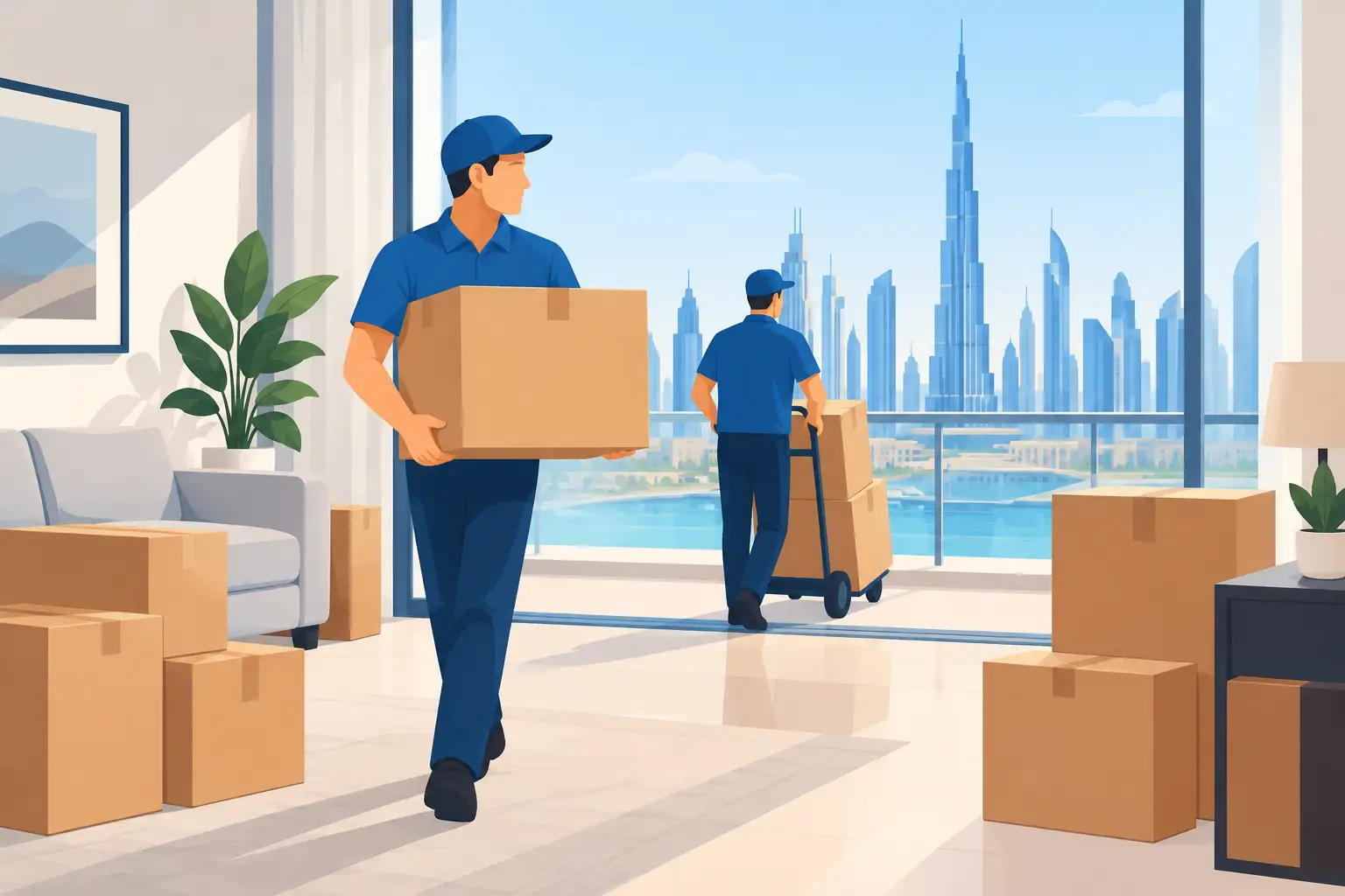 Apartment Movers in Dubai Who Keep Moves Simple