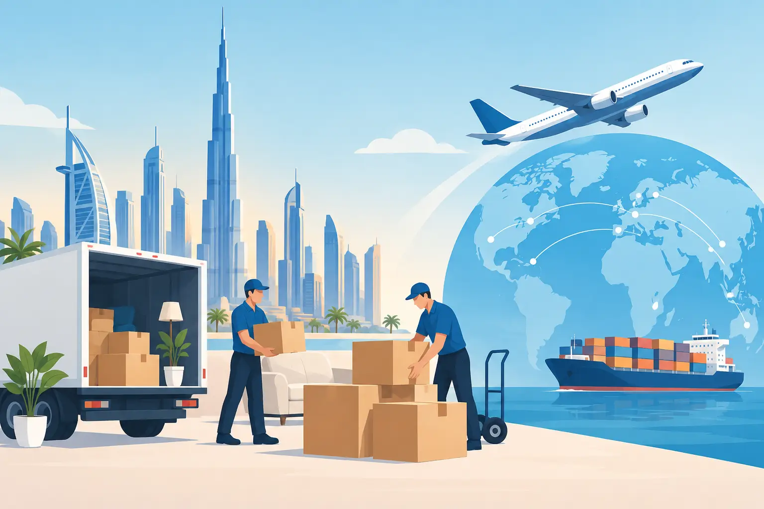 International Movers From Dubai: What to Expect
