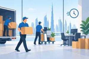 Office Relocation Services Dubai for Less Downtime